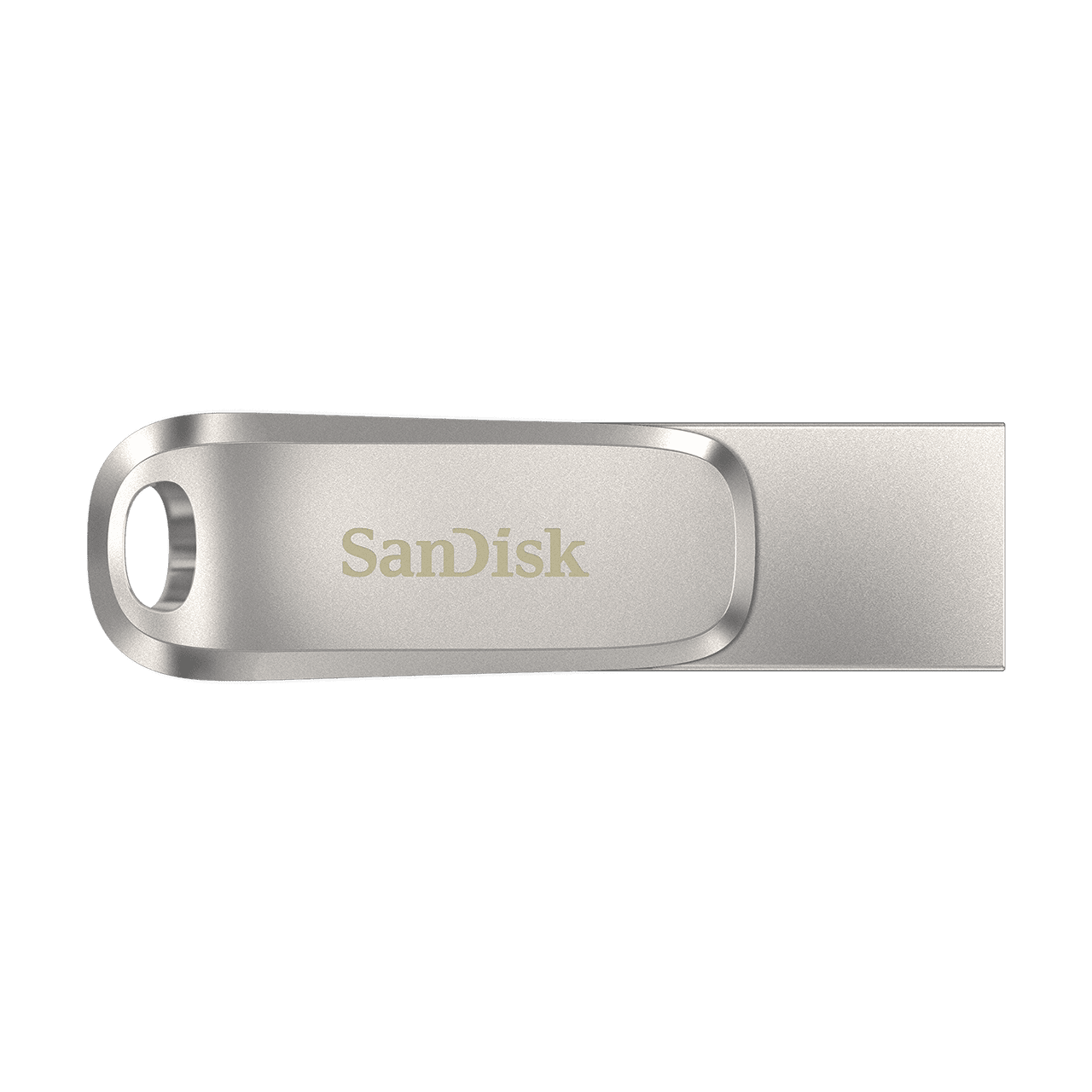 SanDisk Ultra Dual Drive Luxe/ 64GB/ USB 3.1/ USB-A + USB-C/ Strieborná 