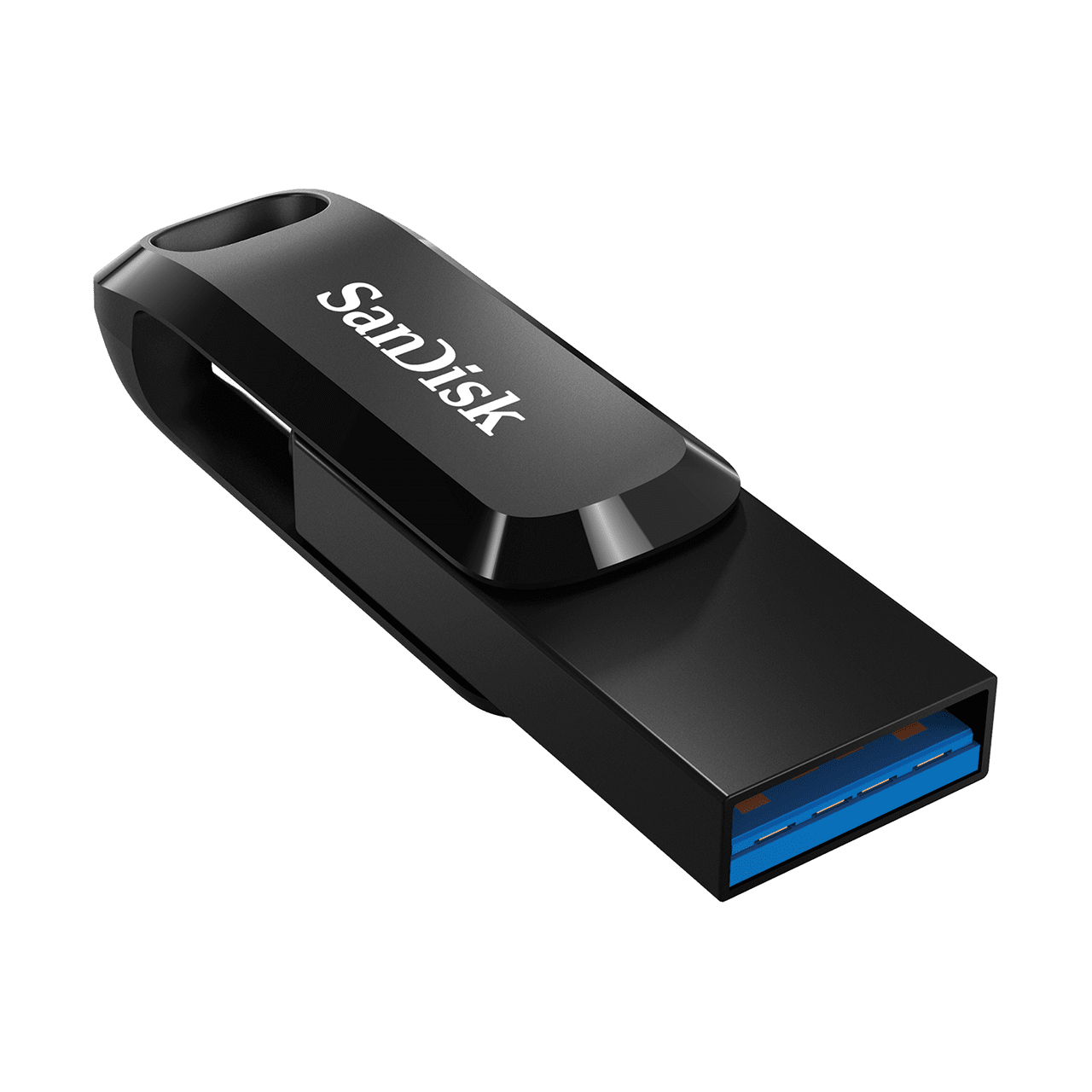 SanDisk Ultra Dual Drive Go/ 128 GB/ USB 3.1/ USB-A + USB-C/ Čierna 