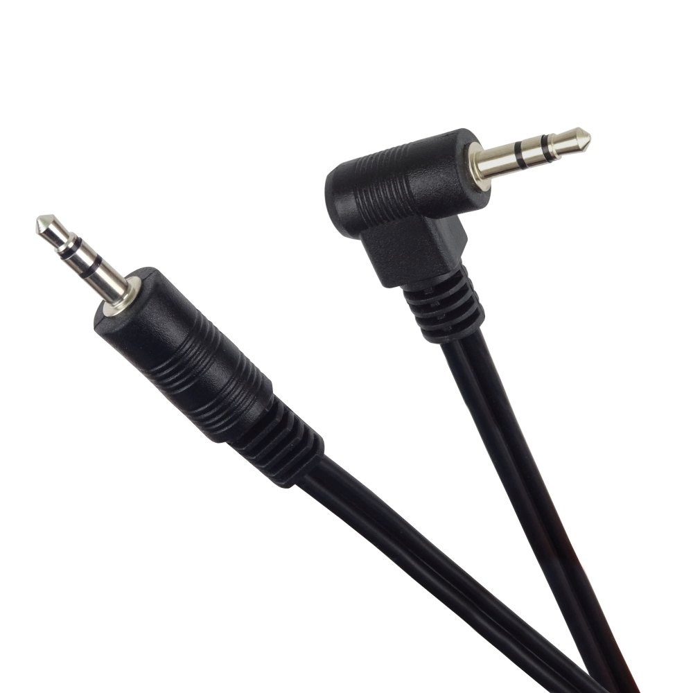 PremiumCord Kábel Jack 3.5mm 90 ° M / M 1, 5m 