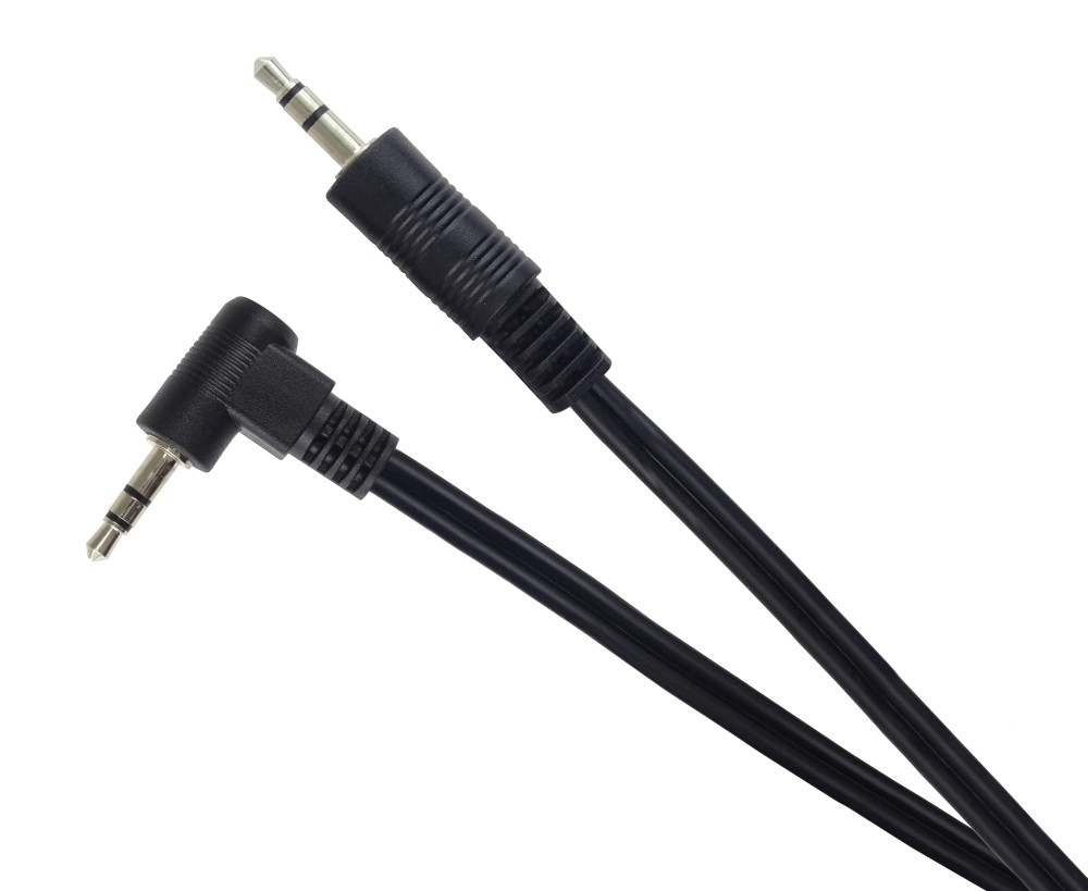 PremiumCord Kábel Jack 3.5mm 90 ° M / M 1, 5m 