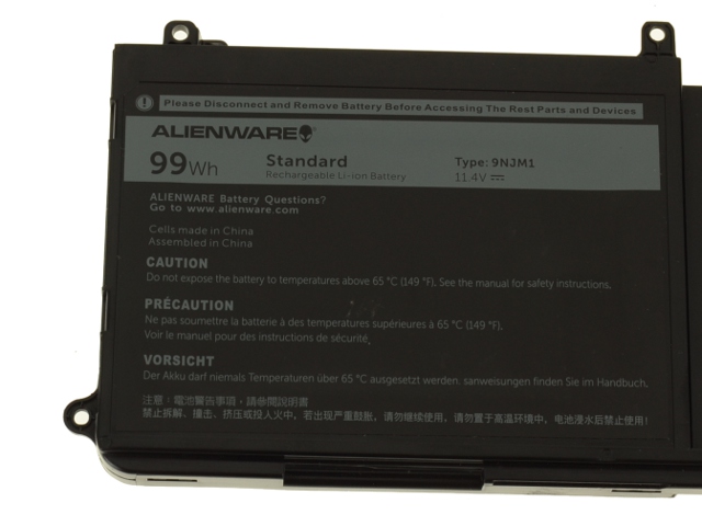 DELL Batéria 6-cell 99W/ HR LI-ON Alienware 15 R3, 15 R4, 17 R4, 17 R5 