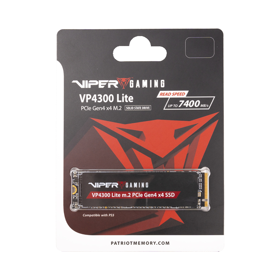 PATRIOT VP4300 Lite/ 2TB/ SSD/ M.2 NVMe/ Heatsink/ 5R 