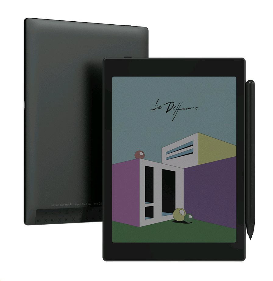 E-book ONYX BOOX TAB MINI C, černá, 7, 8", 64GB, Bluetooth, Android 11.0, E-ink displej, WIFi 
