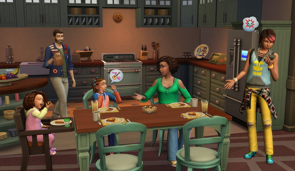ESD The Sims 4 Rodičovství 