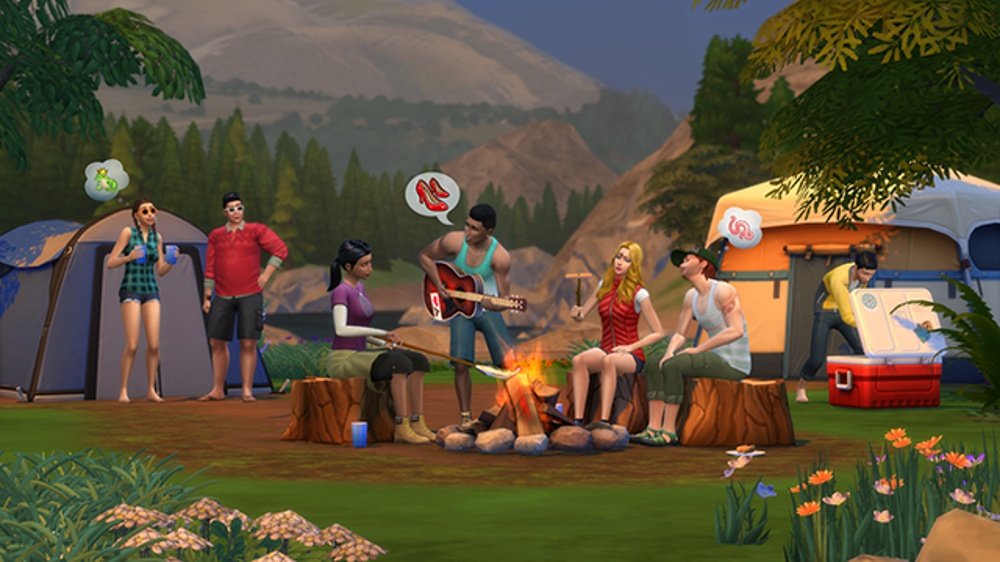 ESD The Sims 4 Únik do přírody 