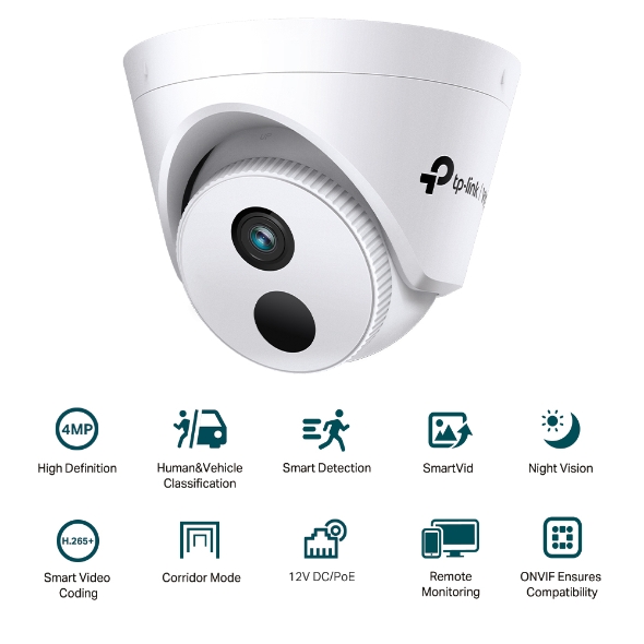 VIGI C440I(4mm) 4MP Turret Network Camera 