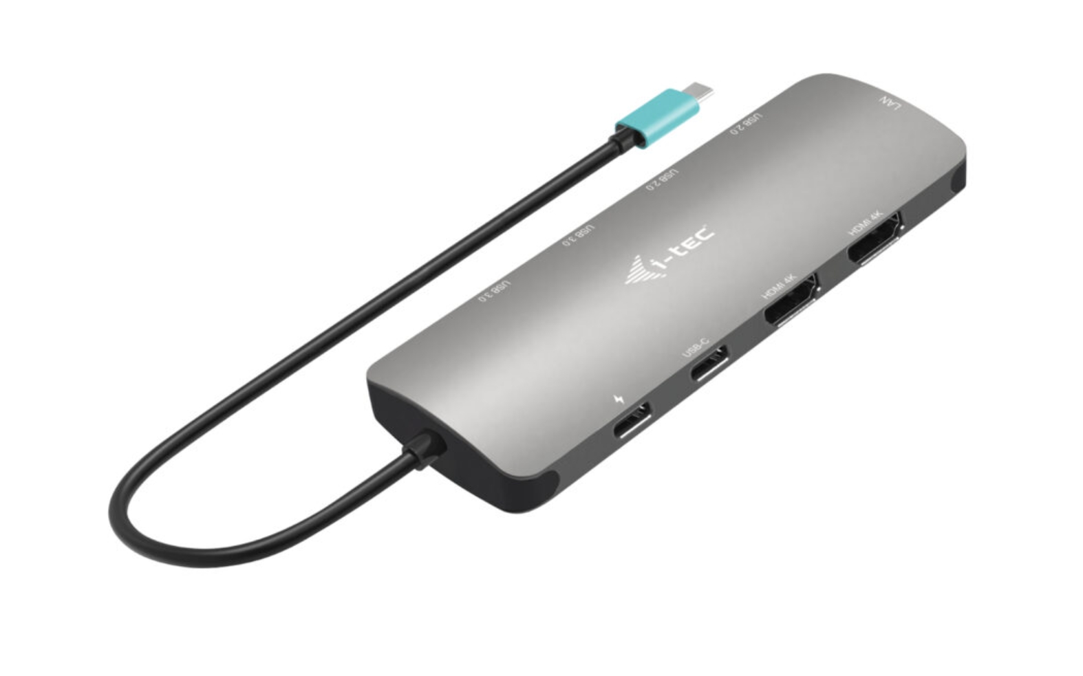 i-tec USB-C Metal Nano 2x HDMI Docking Station, PD 100W 