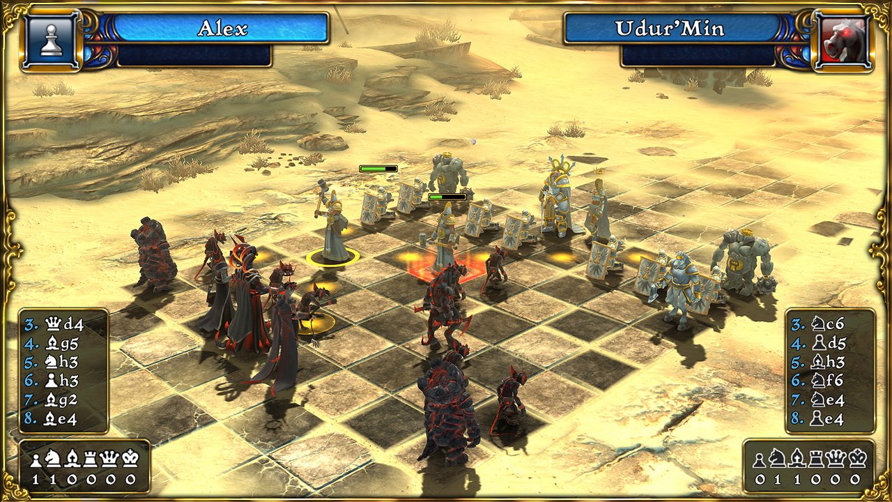 ESD Battle vs Chess Dark Desert 