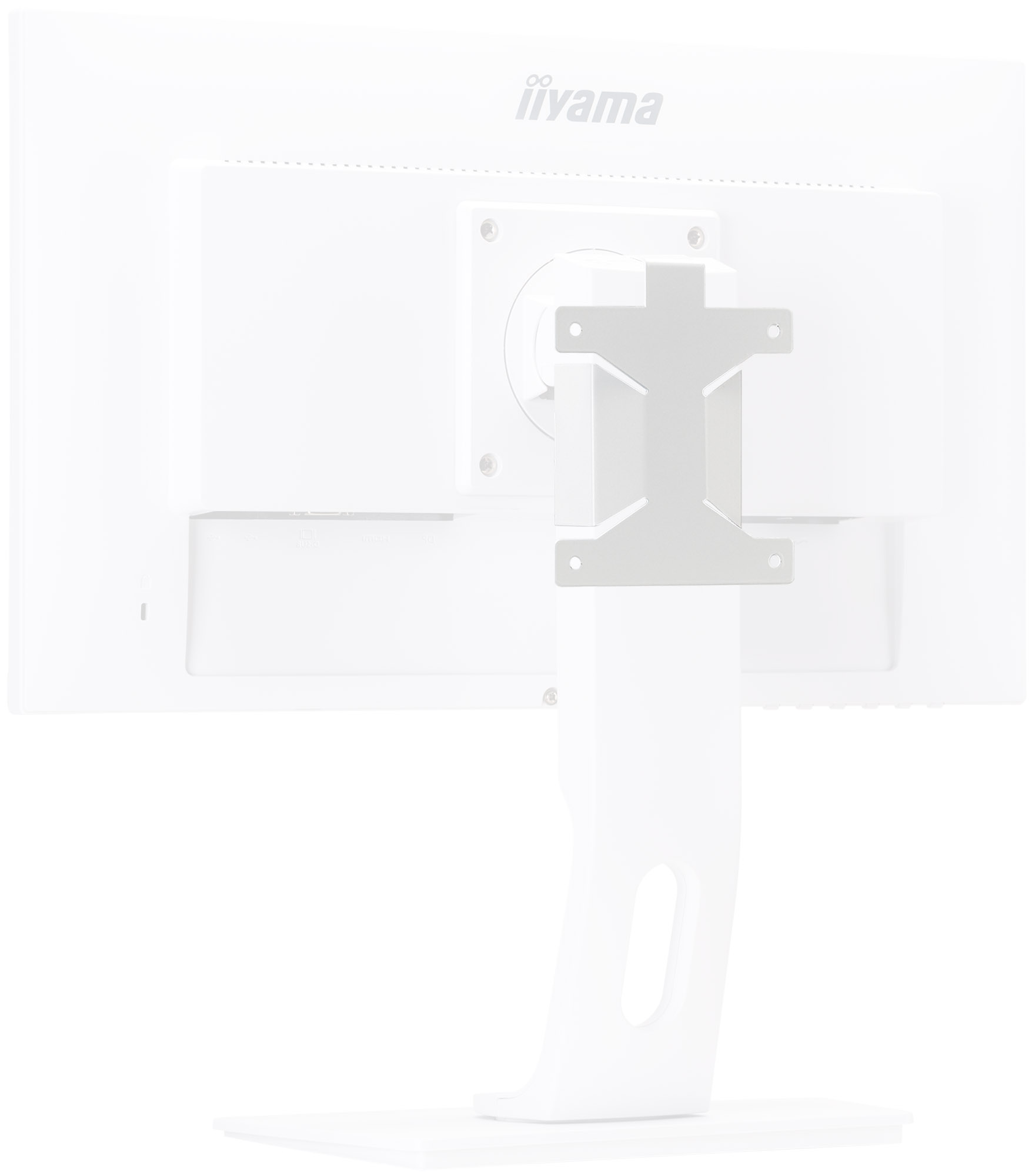 iiyama - VESA držiak na LCD s pivotom (XB2474HS & XUB2595WSU) biely 
