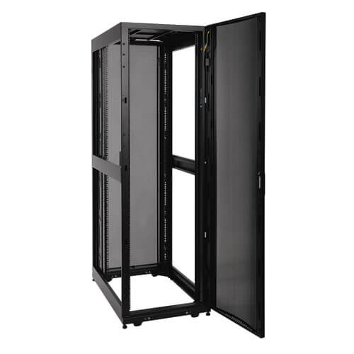 Tripplite Skříň SmartRack 48U, hluboká a široká skříň, včetně dveří a bočních panelů 