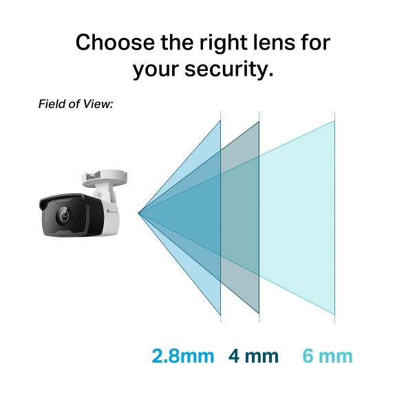 VIGI C320I(6mm) 2MP Outdoor Bullet Network Cam 