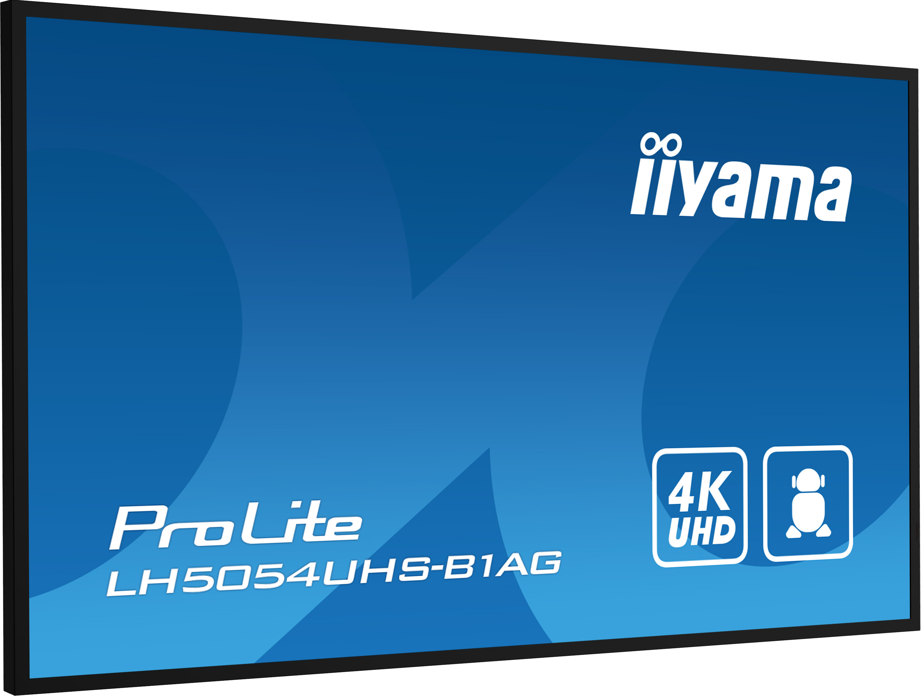50" iiyama LH5054UHS-B1AG: VA, 4K UHD, Android, 24/ 7 