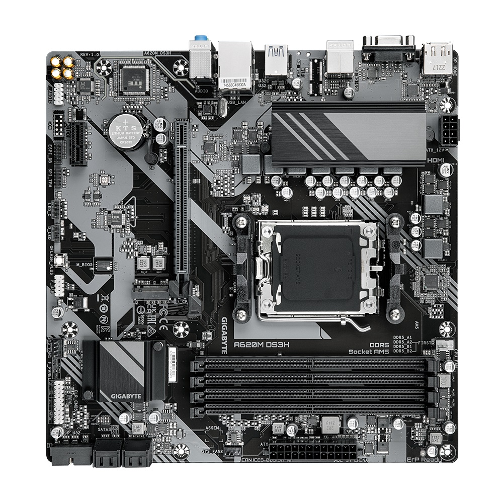 GIGABYTE A620M DS3H/ AM5/ mATX 