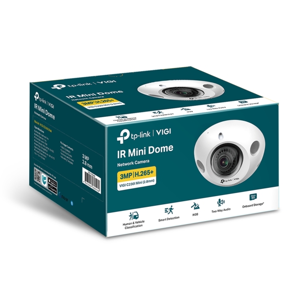 VIGI C230 Mini (2.8mm) 2MP Dome Network Cam 