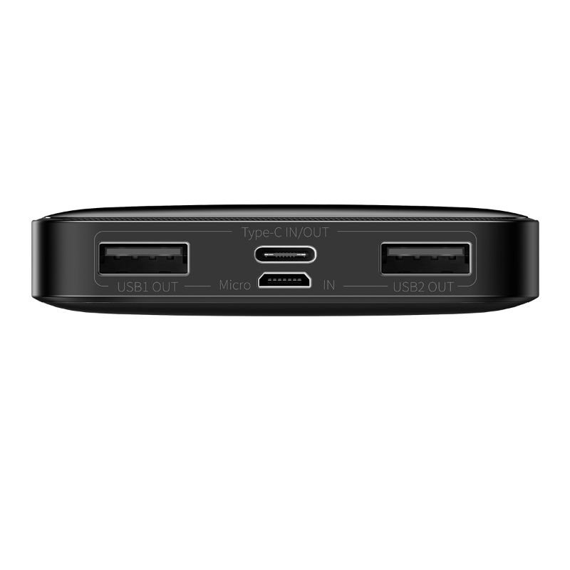 Baseus PPBD050001 Bipow Digital Display Powerbanka 10000mAh 15W Black 