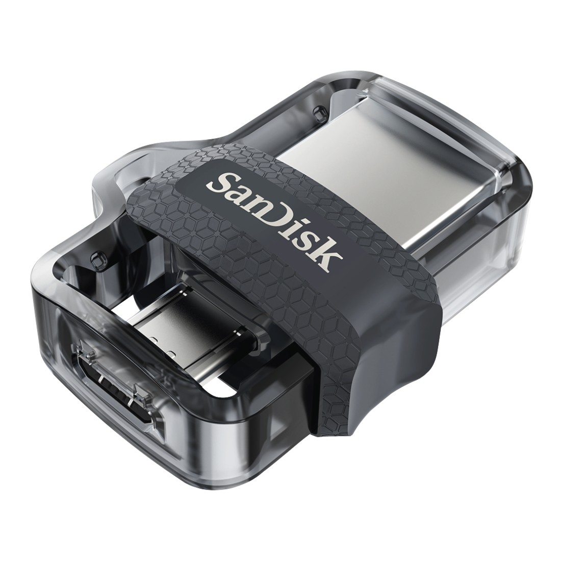 SanDisk Ultra Dual Drive/ 64GB/ USB 3.0/ Micro USB + USB-A/ Čierna 