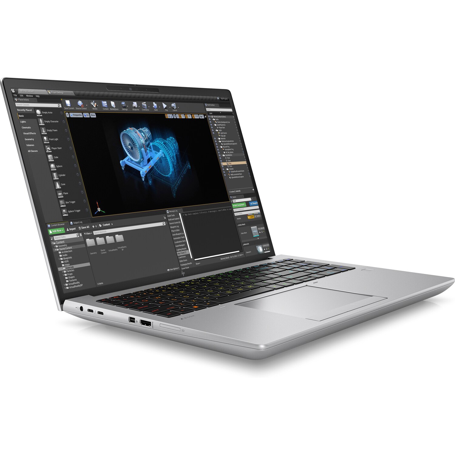 HP ZBook Fury G10 i9-13950HX 16" 4K 128GB 2TB SSD RTX 5000A W11P Silver 5RNBD 