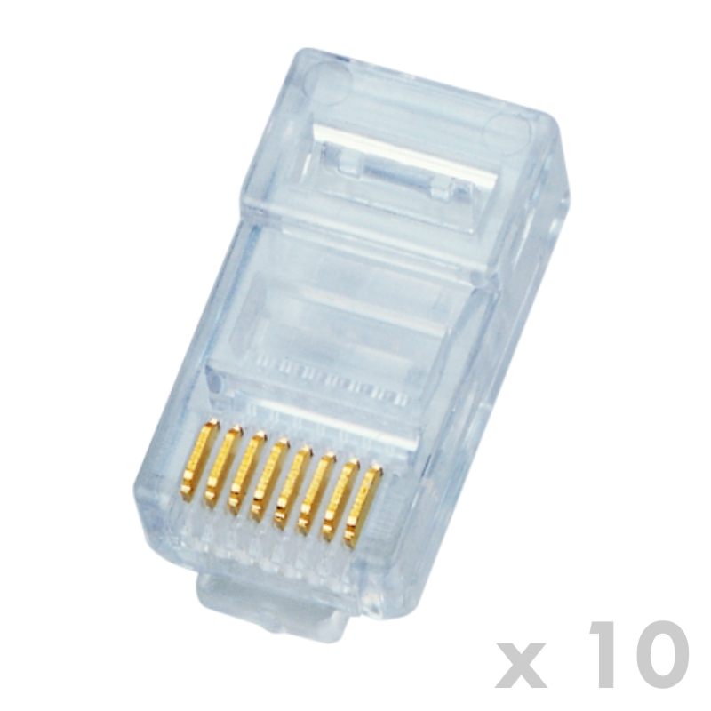 DATACOM Konektor RJ45 UTP 8p8c Cat5e 10ks (drôt)