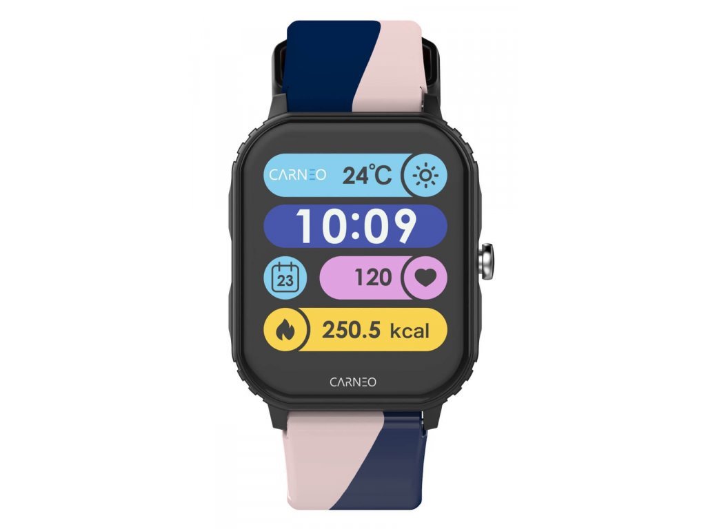CARNEO TIK&TOK HR+ 2nd Gen/ 37mm/ Black/ Elegant Band/ Black 