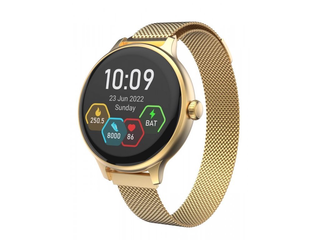 CARNEO Hero mini HR+/ Gold/ Elegant Band/ Gold