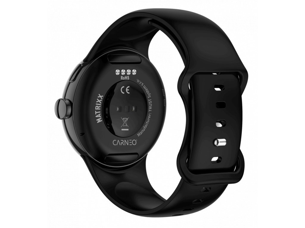 CARNEO Matrixx HR+/ 45mm/ Black/ Šport Band/ Black 