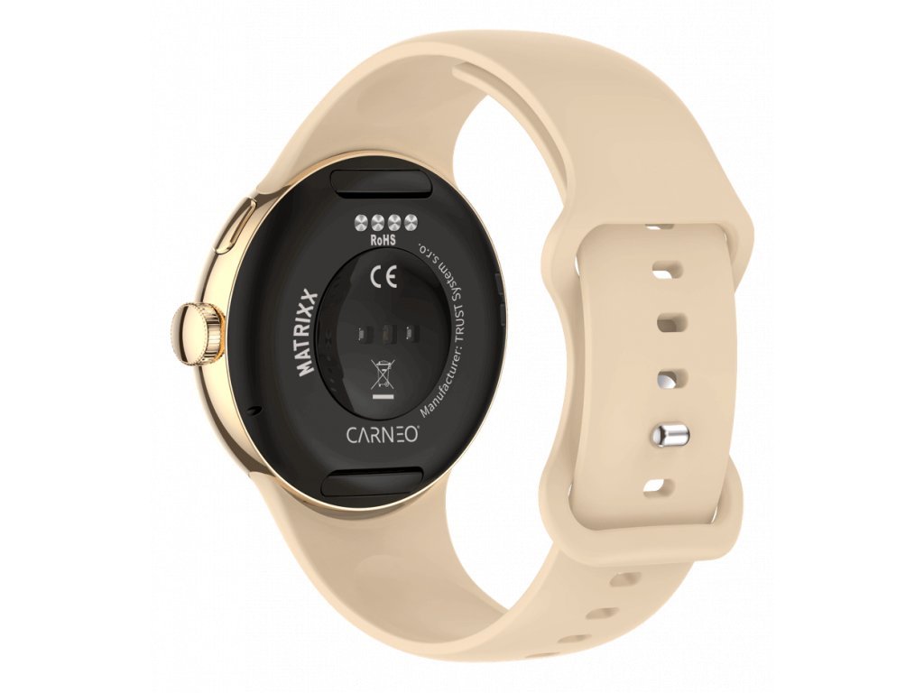 CARNEO Matrixx HR+/ 45mm/ Rose Gold/ Šport Band/ Rose Gold 