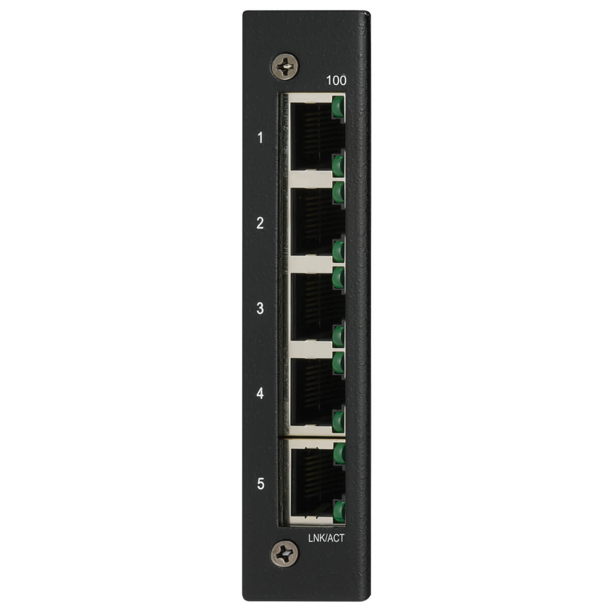 Tripplite Přepínač 5x zdroj Unmanaged Ethernet Switch, 10/ 100Mb/ s, -40°…75°C, montáž DIN / deska 