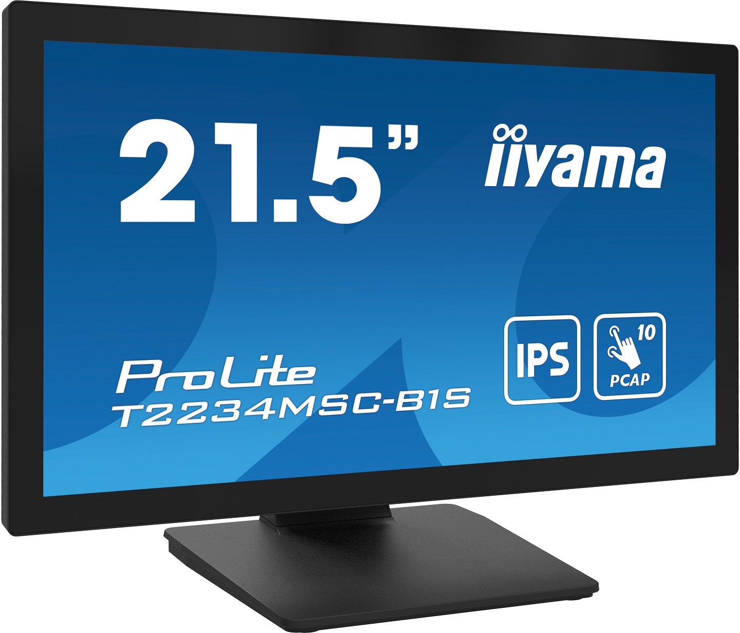 22" LCD iiyama T2234MSC-B1S: PCAP, 10P, IPS, FHD, HDMI 