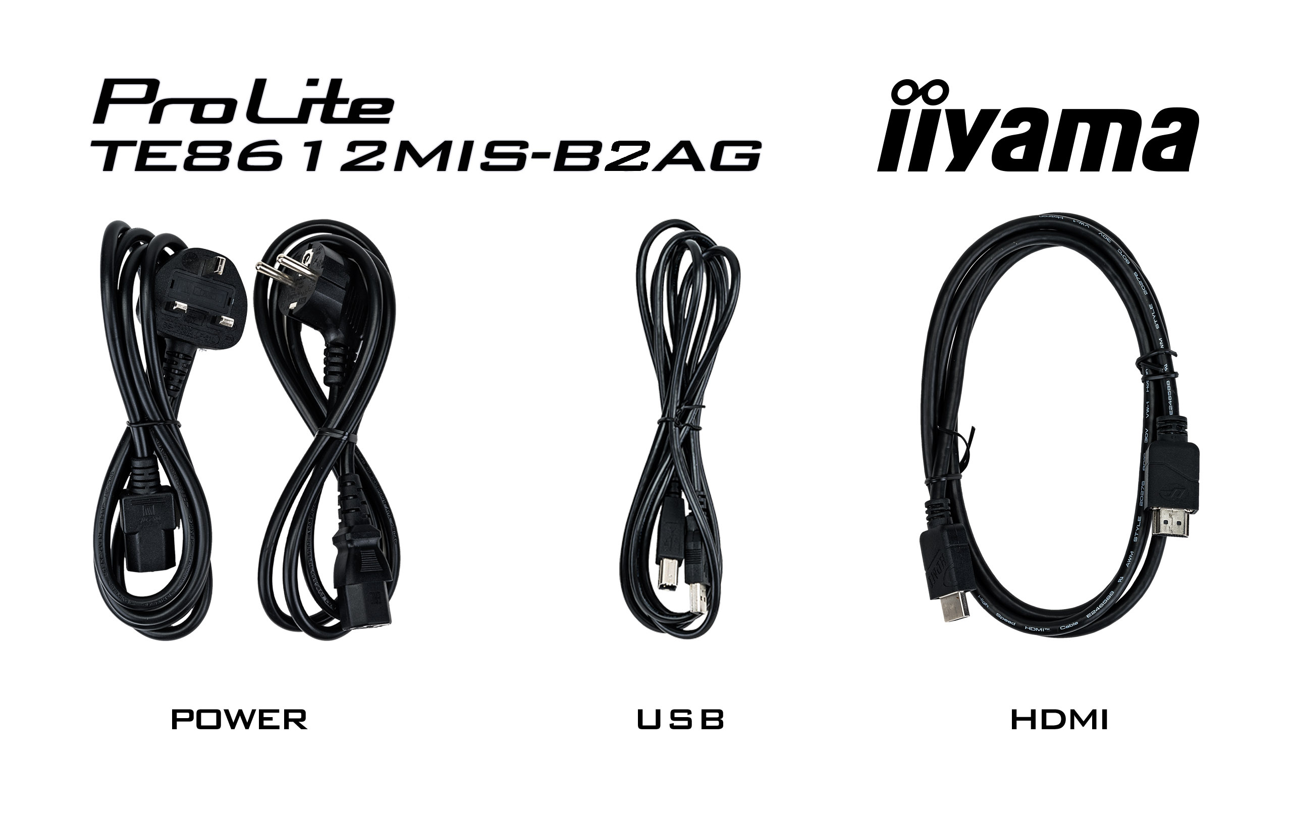 86" iiyama TE8612MIS-B2AG: VA, 4K, USB-C, 40P 