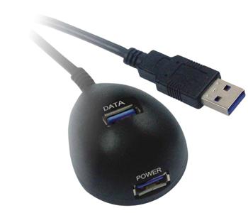 PremiumCord USB 3.0 stolný držiak USB zariadenie 1.8m.MF