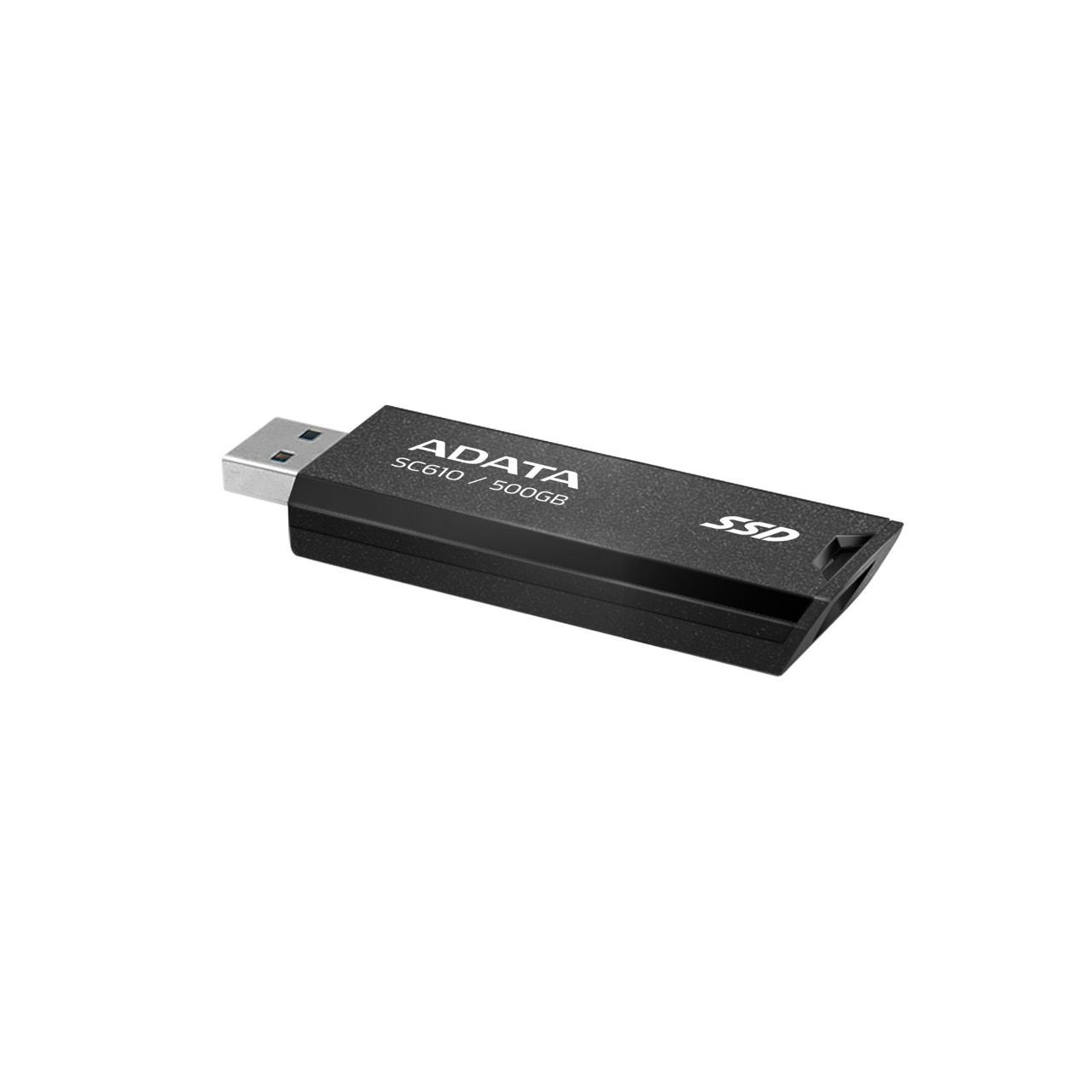 ADATA SC610/ 500GB/ SSD/ Externí/ Černá/ 5R 