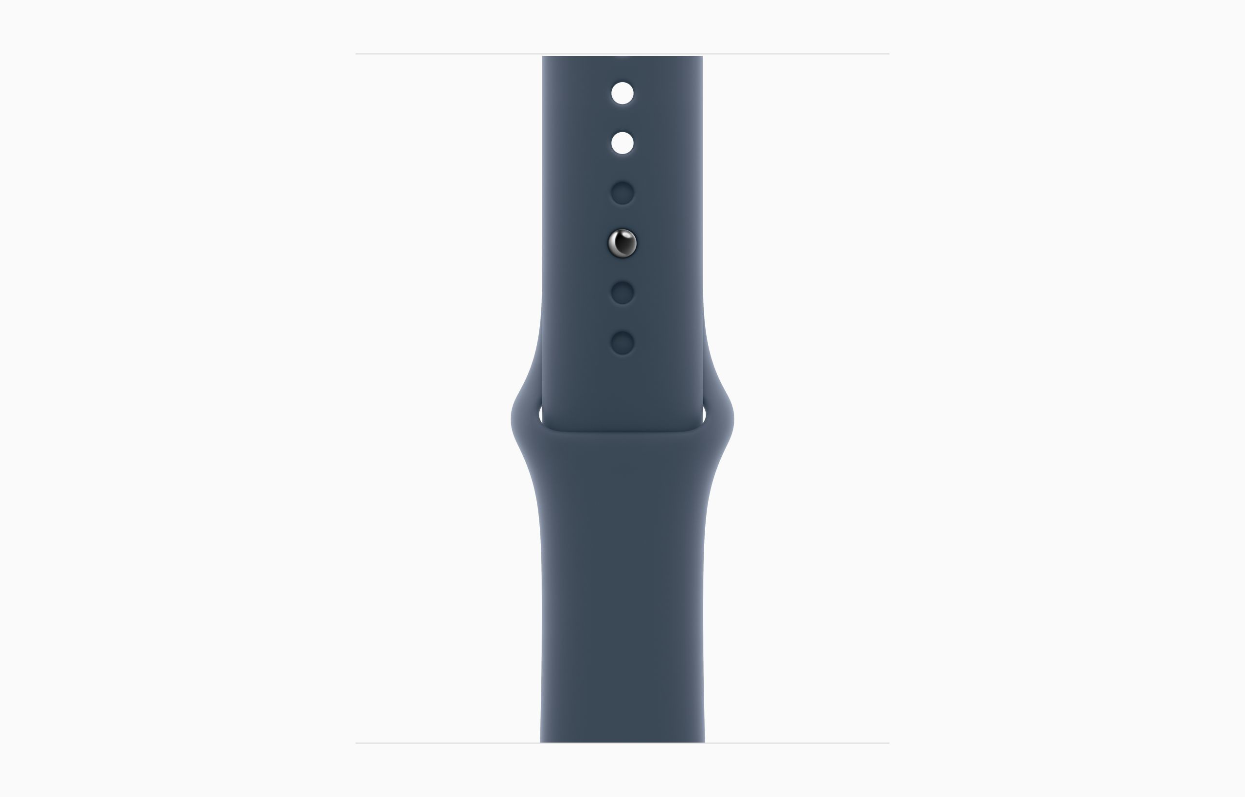 Apple Watch SE/ 44mm/ Silver/ Sport Band/ Storm Blue/ -M/ L 