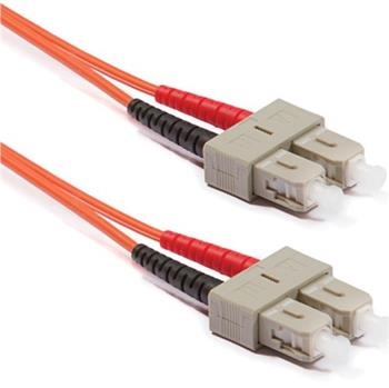 Optický patchkábel duplex SC-SC, 50/ 125 um MM, 3 m, OM2