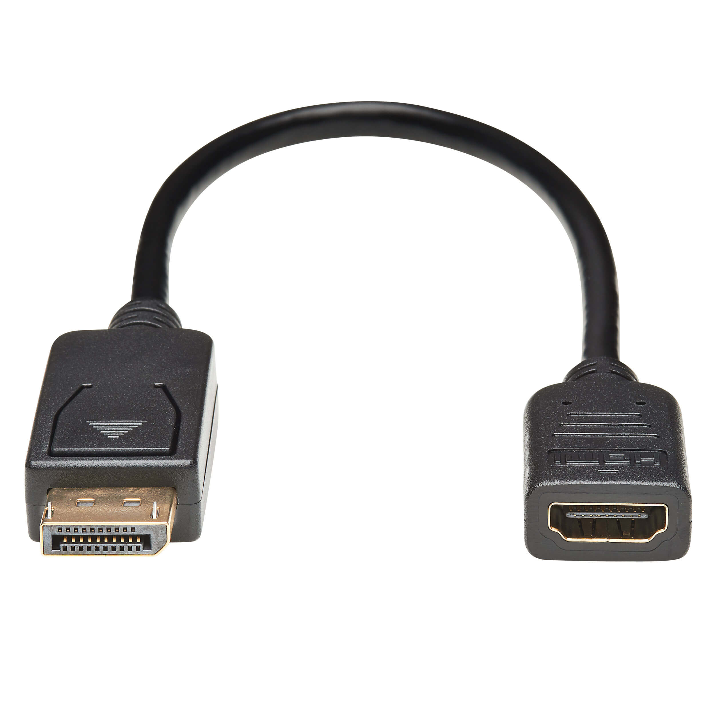 Tripplite Video adaptér DisplayPort/ HDMI (Samec/ Samice), HDCP, čierna, 0.31m 