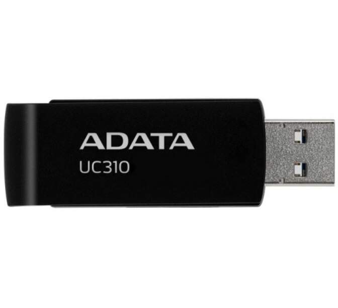ADATA UC310/ 128GB/ USB 3.2/ USB-A/ Čierna