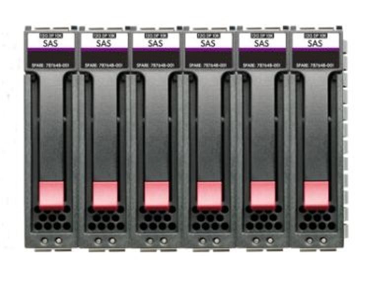 HPE MSA 5.8 TB SAS RI SFF M2 SSD Bundle 6pk