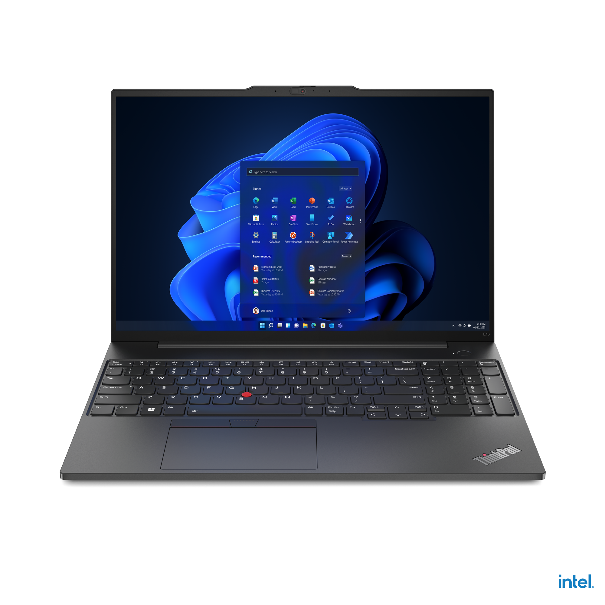 Lenovo ThinkPad E/ E16 Gen 1 (Intel)/ i5-1335U/ 16"/ WUXGA/ 16GB/ 512GB SSD/ Iris Xe/ W11P/ Black/ 3R 