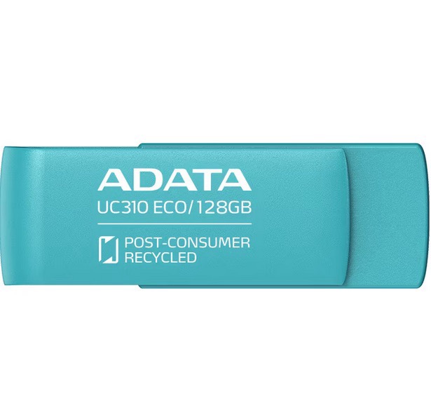 ADATA UC310 ECO/ 128GB/ USB 3.2/ USB-A/ Zelená