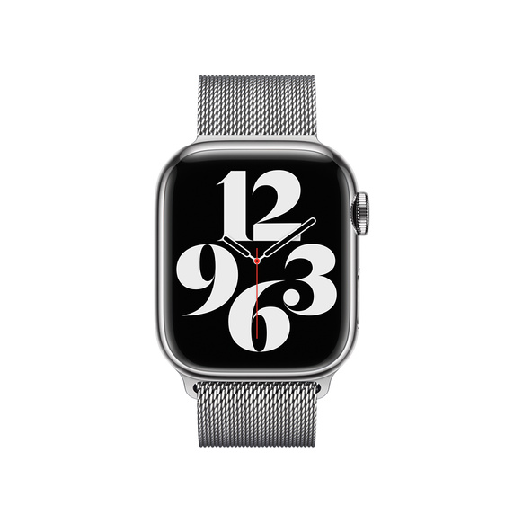 Apple Watch 41mm Silver Milanese Loop 