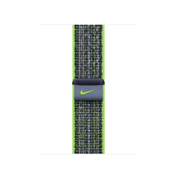 Apple Watch 41mm Bright Green/Blue Nike Sport Loop