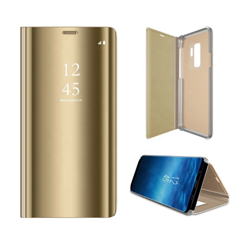 Cu-Be Clear View Samsung Galaxy A14/ A14 5G Gold 