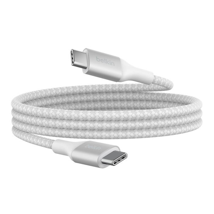 Belkin Boost charge USB-C kábel 240W, 1m, biely 