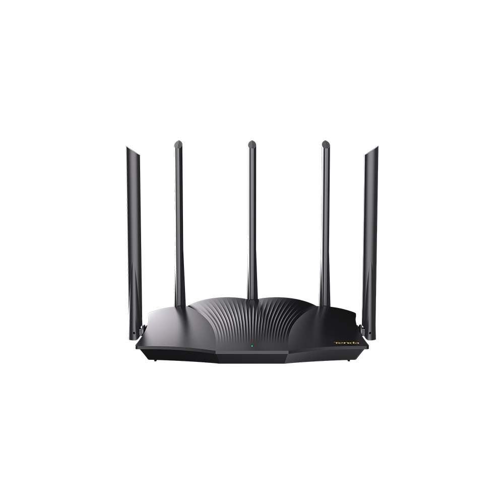 Tenda TX12 Pro AX3000 WiFi6 Router, 1x GWAN, 3x GLAN, IPv6, 5x 6dBi, WPA3, Mesh, CZ app 