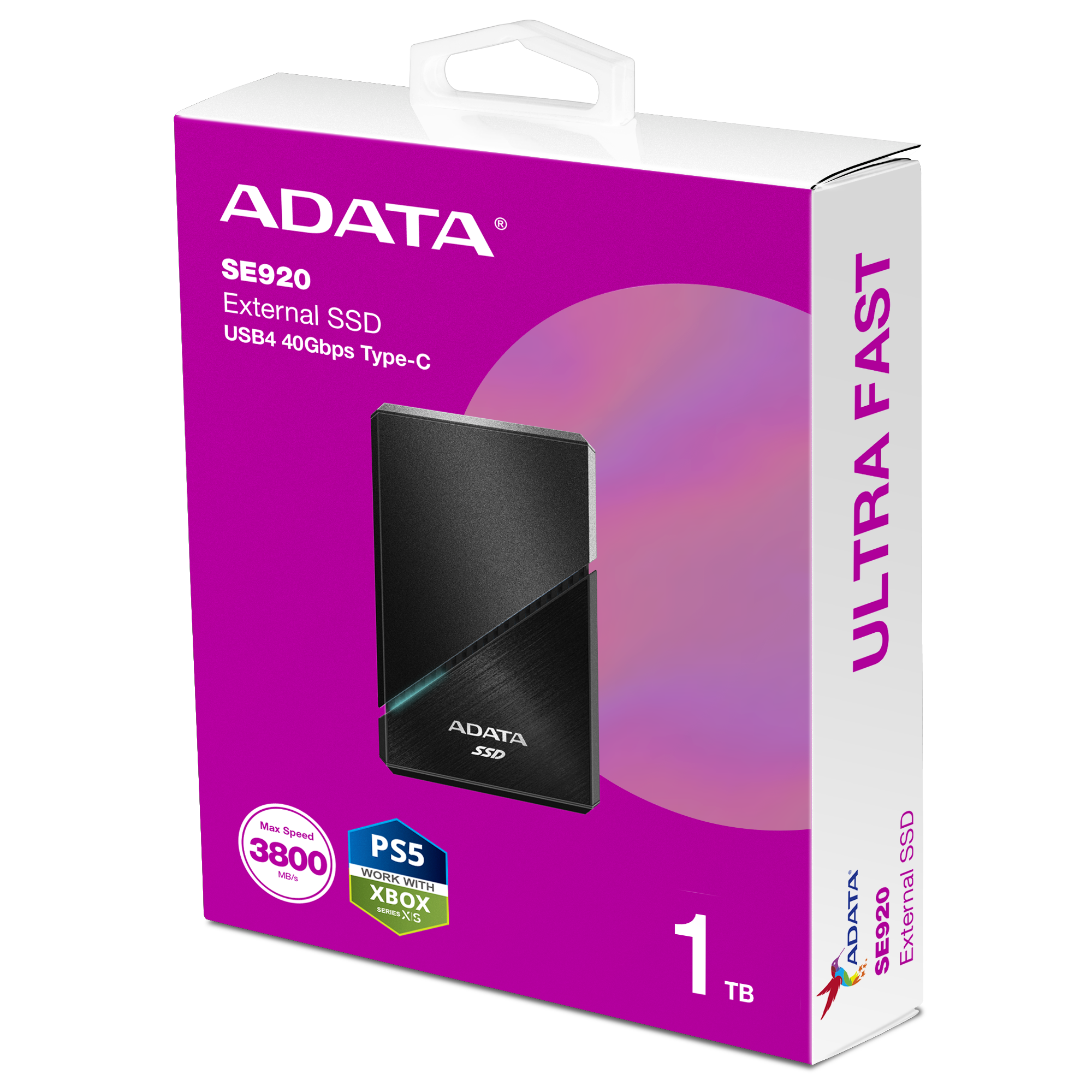 ADATA externí SSD SE920 1TB USB4 