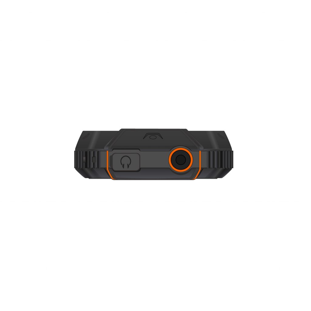 EVOLVEO StrongPhone Z6, vodotěsný odolný Dual SIM telefon, černo-oranžová 
