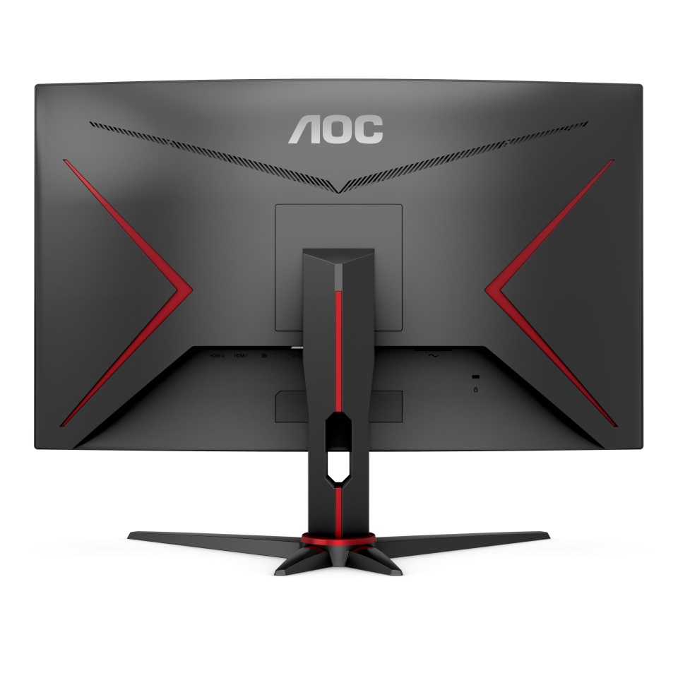 AOC MT VA LCD WLED 27" C27G2E/ BK - VA panel,  1920x1080,  165Hz,  D-Sub,  2xHDMI,  DP,  USB 3.2,  zakriven 