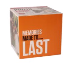 Canon CARTRIDGE  PG-560/ CL-561 PHOTO CUBE Creative Pack White Orange - 5x5 fotopapír (PP-201 40 obr.)