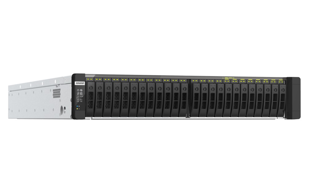 QNAP TDS-h2489FU-4314-1TB (2x16C/ Intel Xeon Silver4314/ 3, 4GHz/ 1TB/ 24xU.2NVMe/ 2xM.2/ 4x2, 5GbE/ 2x25GbE/ 4xUSB3.2/ 2xPCIe/ RP) 