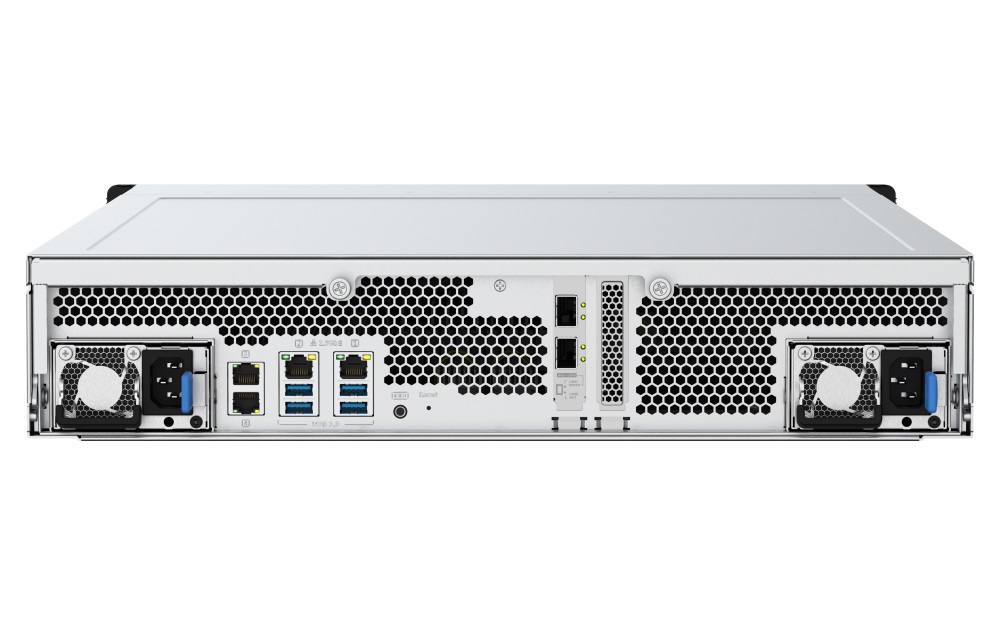 QNAP TDS-h2489FU-4314-1TB (2x16C/ Intel Xeon Silver4314/ 3, 4GHz/ 1TB/ 24xU.2NVMe/ 2xM.2/ 4x2, 5GbE/ 2x25GbE/ 4xUSB3.2/ 2xPCIe/ RP) 