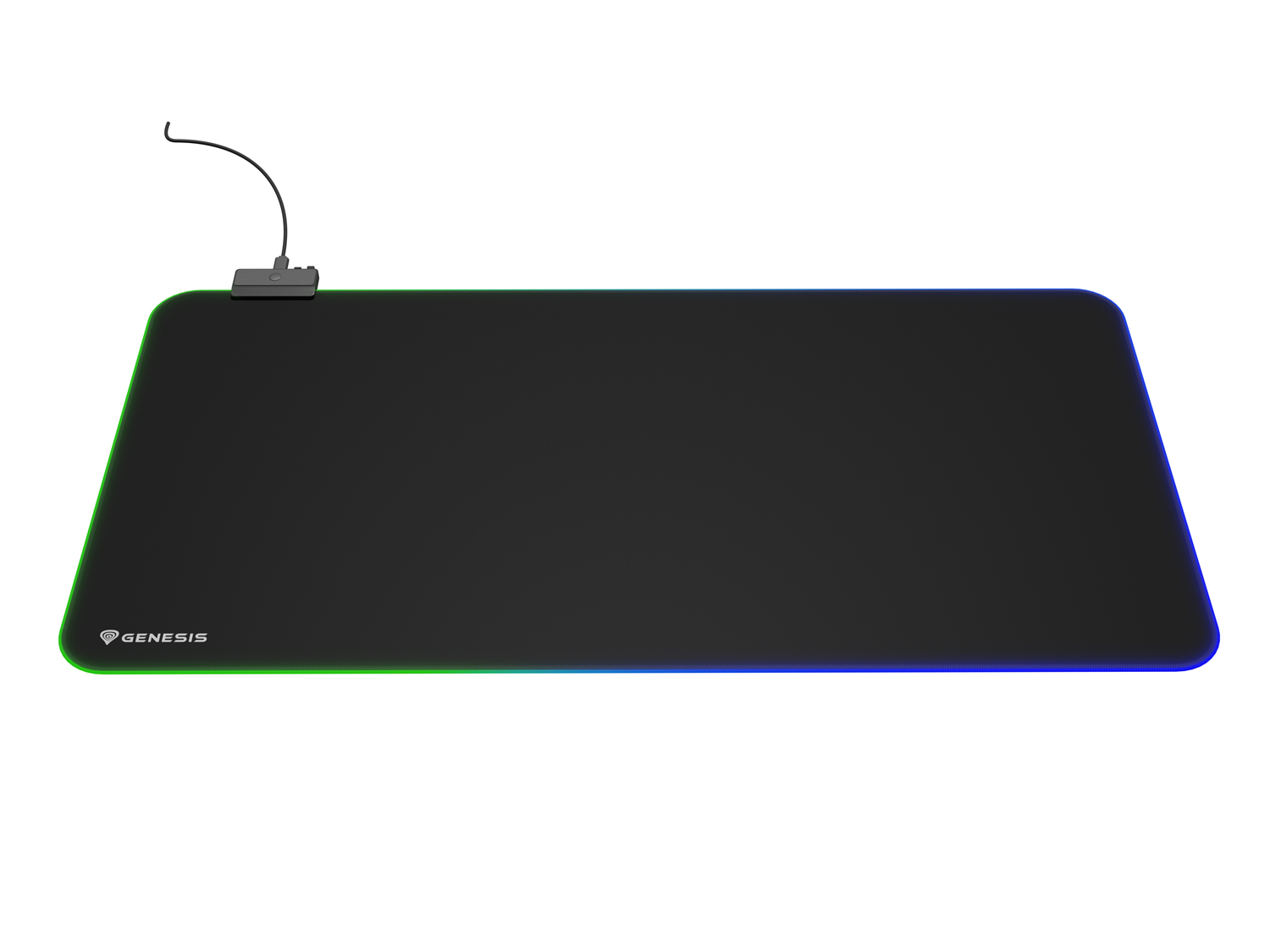 Herní podložka pod myš s RGB podsvícením Genesis BORON 500 XXL, 800x400mm 